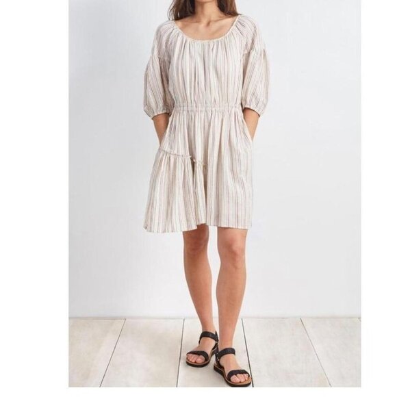 Apiece Apart Multicolor Striped Dress Size 8 - Picture 7 of 7